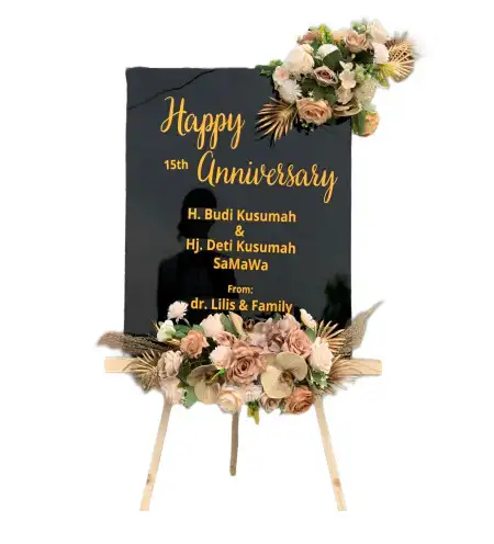 Papan Bunga Akrilik Kedungleper